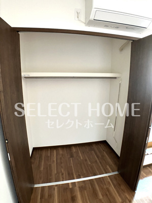 【収納】 | ライトハイツＥ棟 | 大きなスペースがあり、収納には困りません