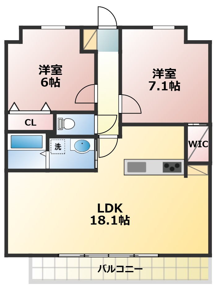 GRAND CHAINON平成の間取り