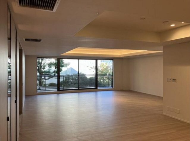 港区南青山４丁目の賃貸マンションの居間・リビング