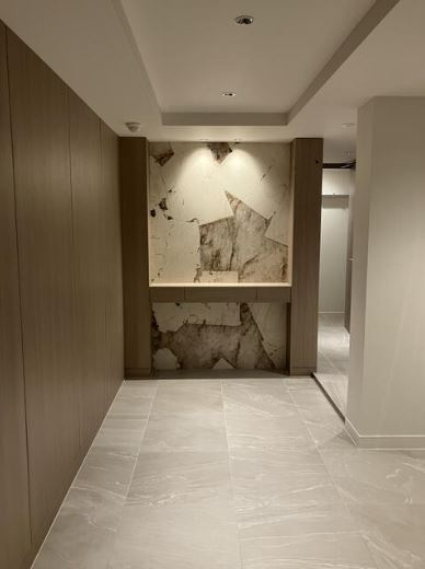 港区南青山４丁目の賃貸マンションの玄関