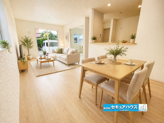 【今からご案内可能】東浦町大字生路　全4棟のその他|【LDKイメージ】
※家具はイメージです。
◆日当たりが良く温かい広々リビングは家族の団らんスペースになります。