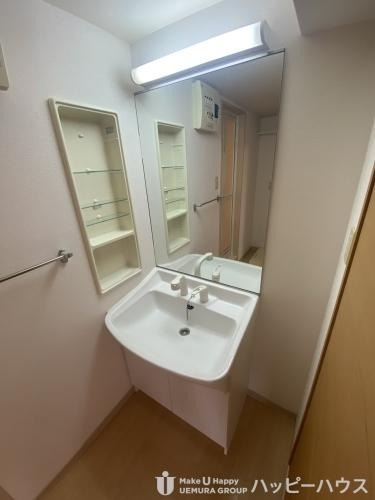 福岡市南区弥永２丁目の賃貸マンションの洗面所|物件の画像9