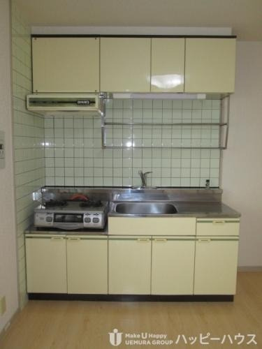 福岡市博多区東那珂２丁目の賃貸マンションのキッチン|物件の画像4