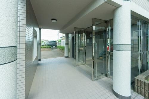 福岡市早良区田村２丁目の賃貸マンションのエントランス|エントランス写真