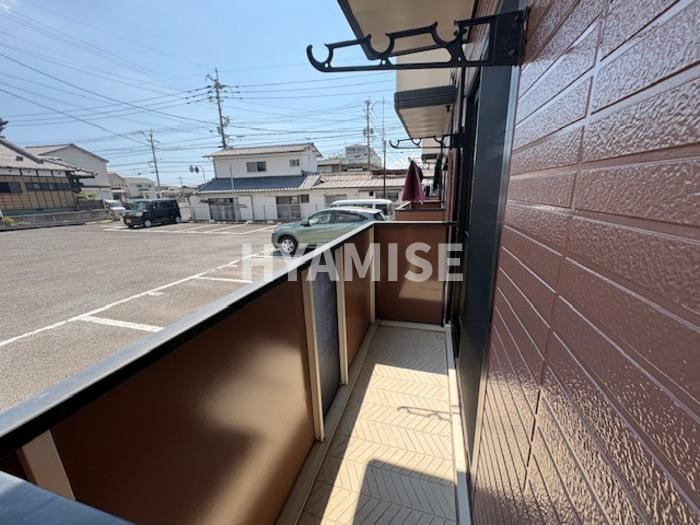 プレミール竹松本町のバルコニー