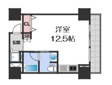 【間取り】 | アーバンスタイル心斎橋