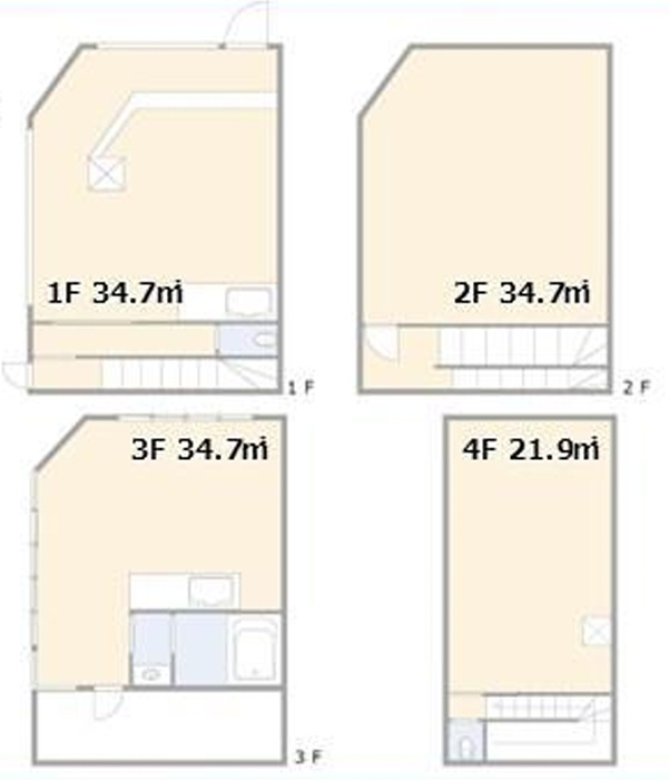 メゾン愛花夢新大阪Ⅱの間取り