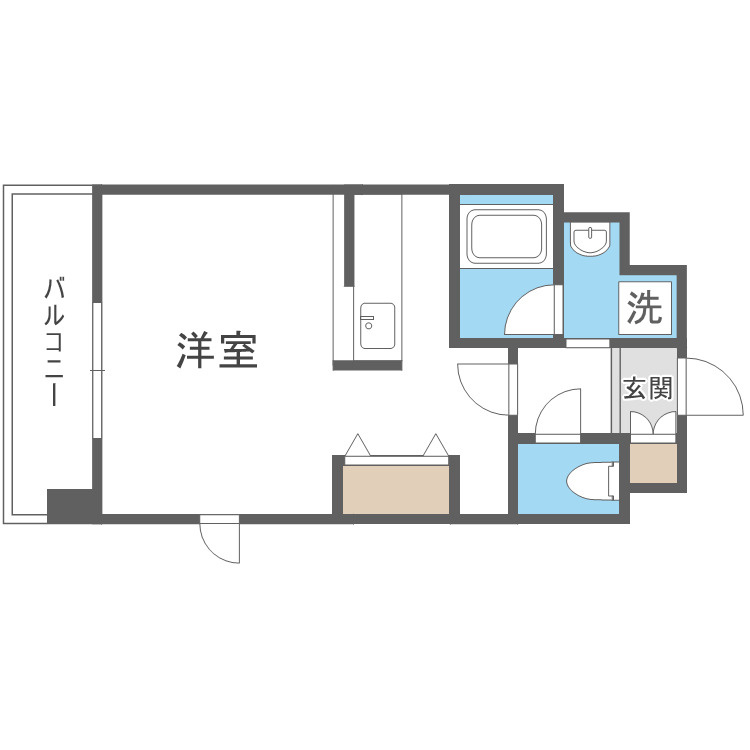 ヴィラルーチェの間取り