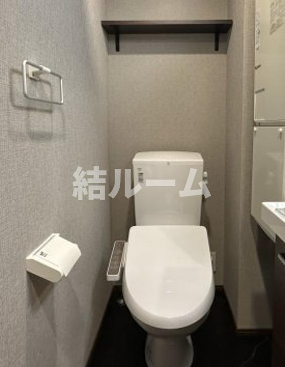 北区東十条１丁目の賃貸マンションのトイレ