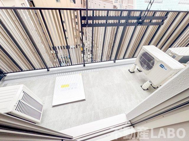 スプランディッド上本町WESTⅡのバルコニー