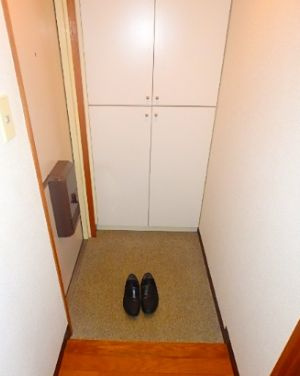 グリーンハイム赤羽の玄関|落ち着いた玄関です