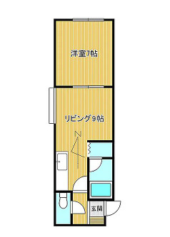 札幌市中央区南十四条西１６丁目のビルの間取り