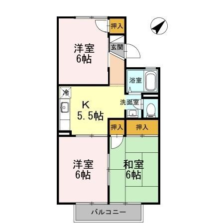 レジデンス21THの間取り