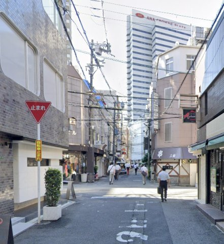 北新地ビル貸店舗の周辺