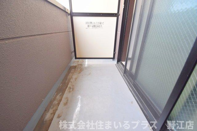 カーサクレスト清水Ⅰのバルコニー