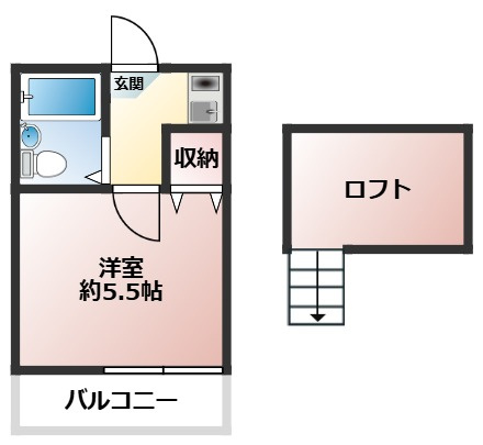 ユタカハイツの間取り