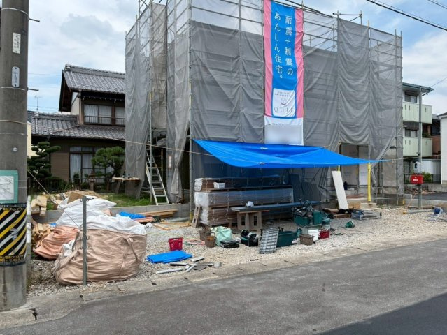 クワイエ　岐阜市旦島中町第３　全１区画分譲の外観|「現地（2026年6月18日）撮影」　
■全体写真　
■ヤマダ不動産　株式会社リライフ　