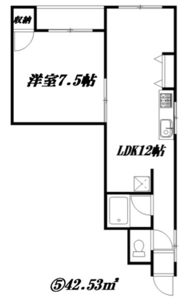 ハイツ浮田の間取り
