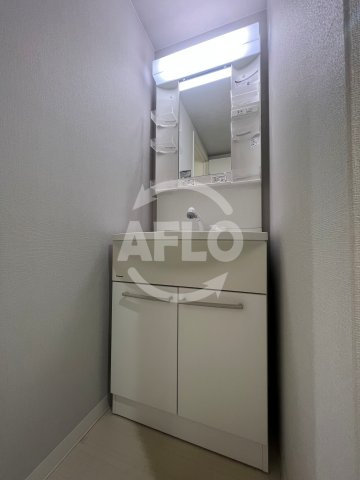 レガーレ谷町の洗面所|レガーレ谷町　独立洗面台