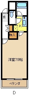 エスカーラ植田の間取り
