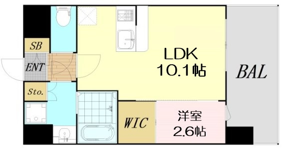 【間取り】 | セレニテ十三ミラク