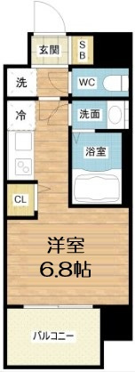 【間取り】 | セレニテ十三ミラク