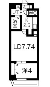 パーラム豊津の間取り