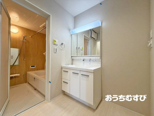 春日井市高山町7期(全6棟)の独立洗面台