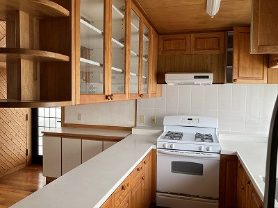 北谷町北谷2丁目　賃貸併用住宅のキッチン|賃貸中部分です