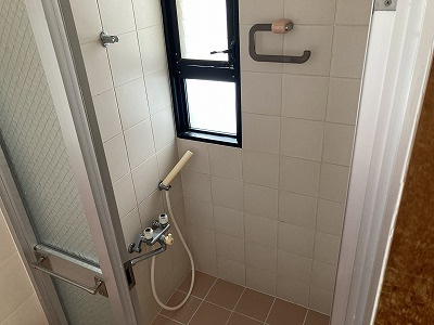 北谷町北谷2丁目　賃貸併用住宅の浴室|賃貸中部分です