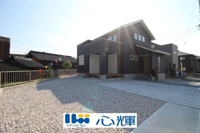 【前面道路含む現地写真】 | サンコート山口市黒川（６号地） | お車の出し入れも楽々です。
