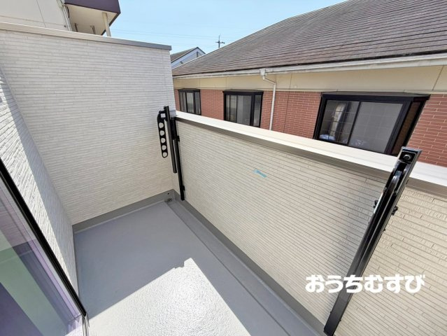 春日井市高山町7期(全6棟)のバルコニー