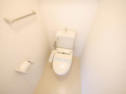 熊本市東区下南部２丁目のアパートのトイレ