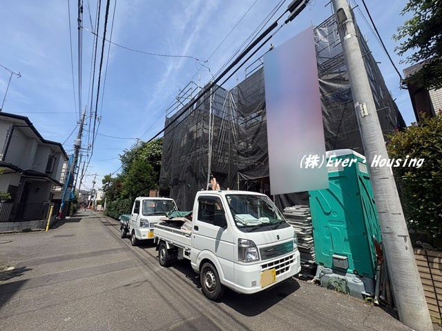 戸建 西東京市ひばりが丘北４丁目の前面道路含む現地写真