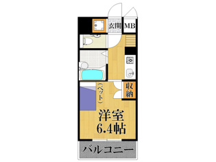 レジェンダリー武庫川の間取り