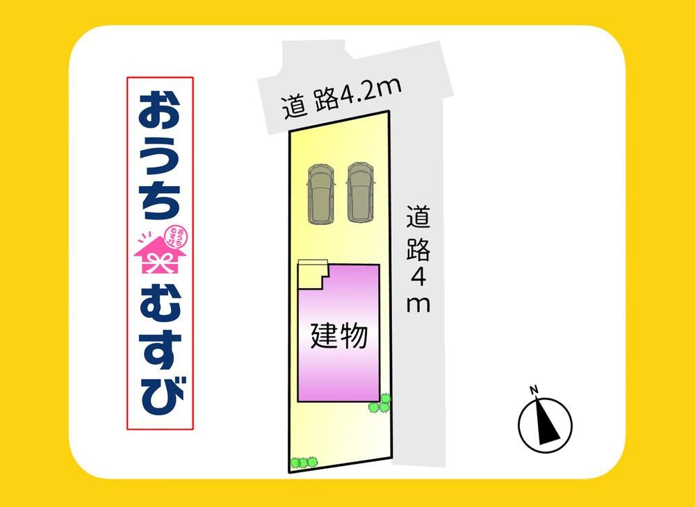 小牧市元町(全1棟)の前面道路含む現地写真
