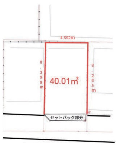 岸町2丁目売地
