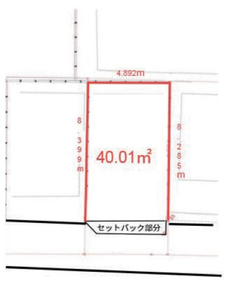 岸町2丁目売地の画像