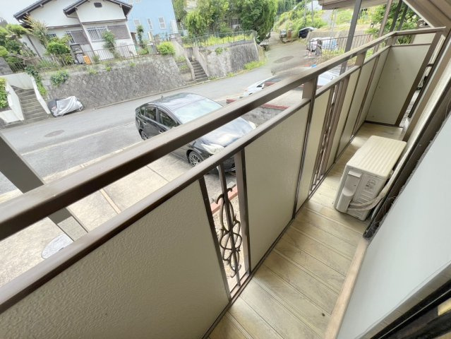 クレール初香台のバルコニー