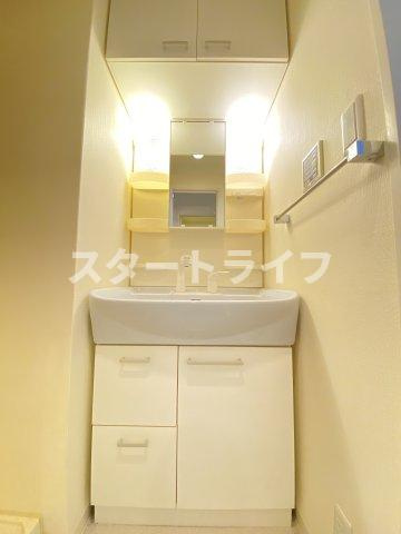 大阪市淀川区宮原２丁目の賃貸マンションの洗面所