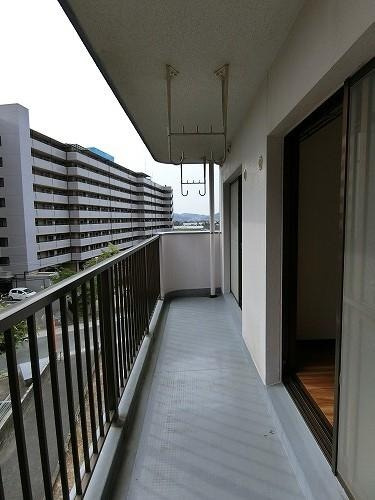 福岡市西区周船寺３丁目の賃貸マンションのバルコニー|物件の画像10