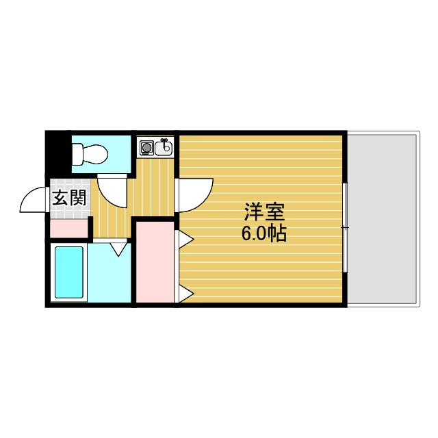グリーンヒル江坂の間取り