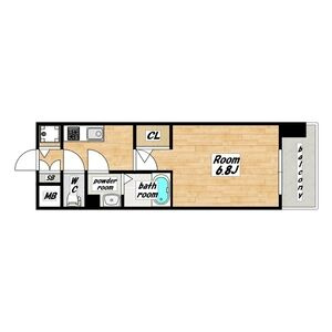 エスリード大阪STATIONの間取り|エスリード大阪STATION　