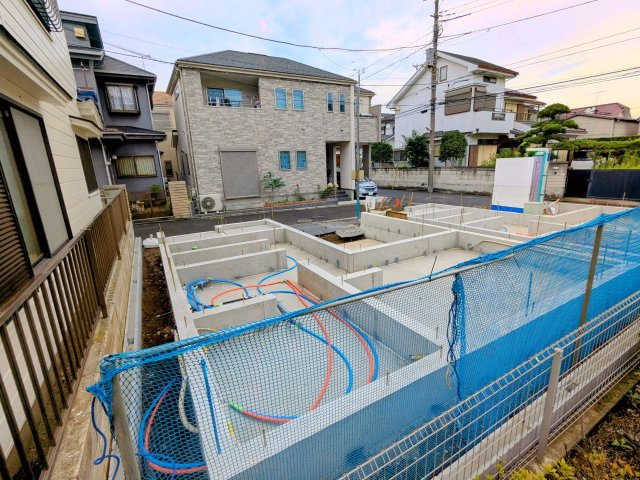 葛飾区南水元２丁目の新築戸建の外観|～現地外観写真～