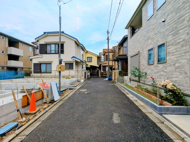葛飾区南水元２丁目の新築戸建の前面道路含む現地写真|～前面道路含む現地写真～