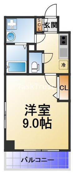 【間取り】 | クレールソフィア都島