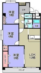 徳重セントラルビルの間取り