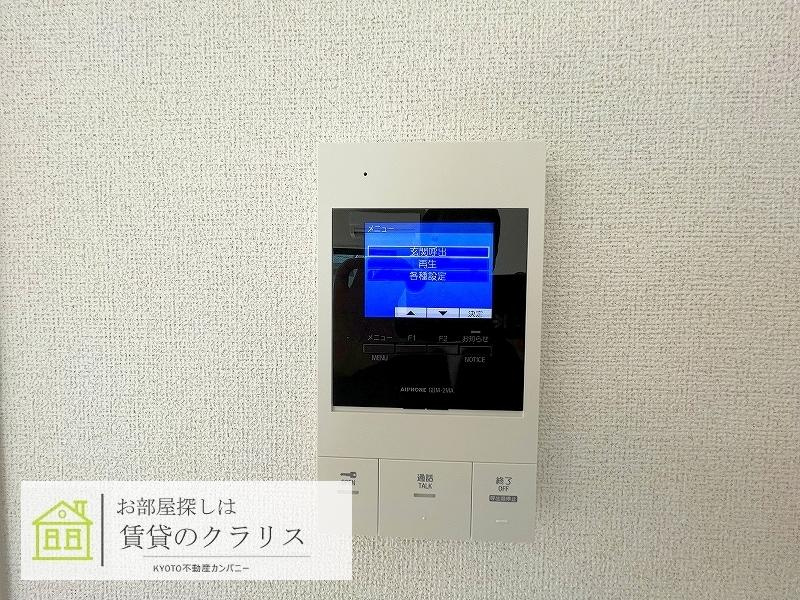 エンティム上桂のセキュリティ