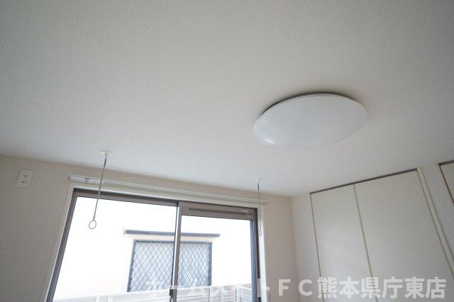 熊本市中央区帯山２丁目のアパートの設備