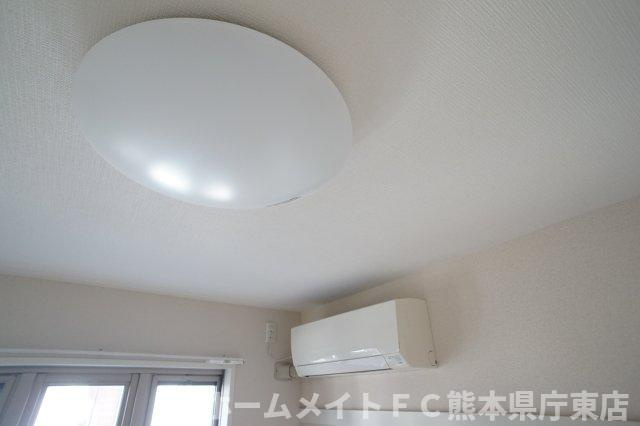 熊本市中央区帯山２丁目のアパートの設備
